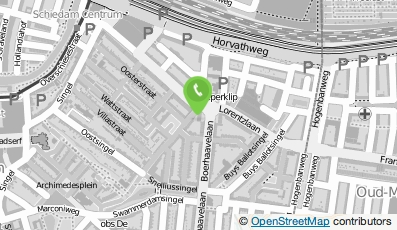 Bekijk kaart van Schildersbedrijf de Omschakeling in Schiedam