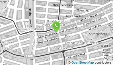 Bekijk kaart van Groen + Akker in Amsterdam