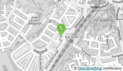 Bekijk kaart van Farina Pizza in Leiden