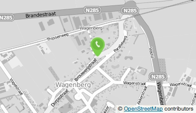 Bekijk kaart van HoffDame in Wagenberg