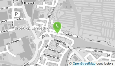 Bekijk kaart van 't Haventje in Broek op Langedijk