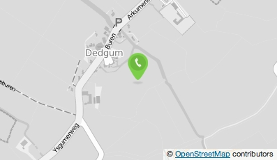 Bekijk kaart van Henk-Jan Bakker agrarische dienstverlening in Dedgum