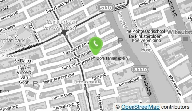Bekijk kaart van Birte ten Hoopen in Amsterdam
