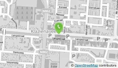 Bekijk kaart van Healthwise Kliniek in Klazienaveen
