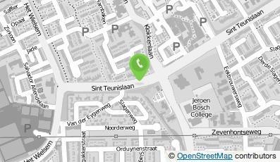 Bekijk kaart van BP De Rompert in Den Bosch