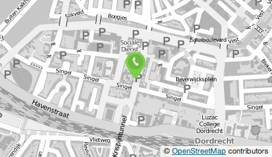 Bekijk kaart van Polikliniek Dordrecht in Dordrecht