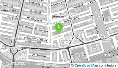 Bekijk kaart van Black Bikes Falckstraat in Amsterdam