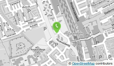 Bekijk kaart van Kinderdagverblijf het Zaans Stationnetje B.V. in Zaandam