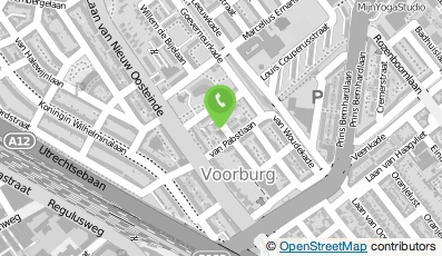 Bekijk kaart van Joke Kosters t.h.o.d.n. Travel Counsellor in Voorburg