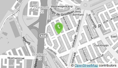 Bekijk kaart van CSCSCS in Dordrecht