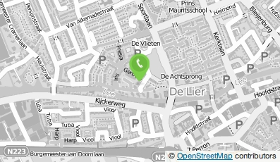 Bekijk kaart van Dries Bongaards Dienstverlening in De Lier