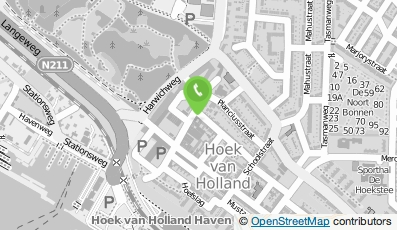 Bekijk kaart van Restaurant 'Sabra' in Hoek Van Holland