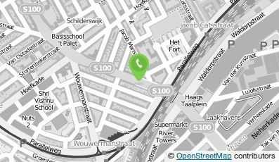 Bekijk kaart van Taksim Supermarkt & Slijterij in Den Haag