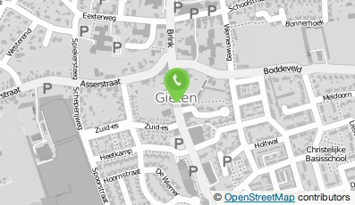 Bekijk kaart van Gieter Slieter in Gieten