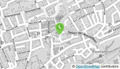 Bekijk kaart van TOKO NAGA in Rosmalen