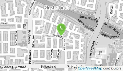 Bekijk kaart van Oppenberg in Oosterhout (Noord-Brabant)