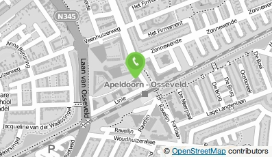 Bekijk kaart van Apotheek de Linie in Apeldoorn
