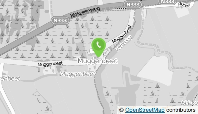Bekijk kaart van Camping Muggenbeet in Blokzijl