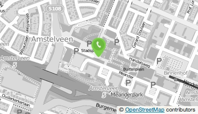 Bekijk kaart van Stadshart Telecom in Amstelveen