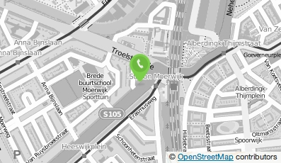 Bekijk kaart van Green Planet Taxi in Amsterdam