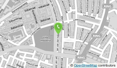 Bekijk kaart van Voetensalon Yvonne Hilversum in Hilversum