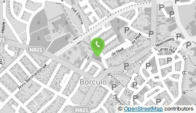 Bekijk kaart van Yunio Beethovenstraat Borculo in Borculo