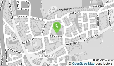 Bekijk kaart van Yunio Sarinkkamp Hengelo in Hengelo (Gelderland)