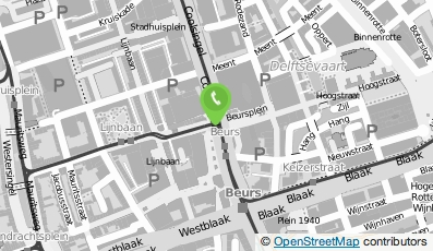 Bekijk kaart van Dunkin' Beurstraverse Rotterdam in Rotterdam