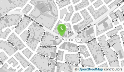 Bekijk kaart van Hotel Centraal B.V. in Someren