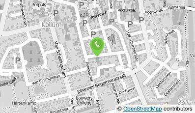 Bekijk kaart van Allesvoorverswinkels.nl  in Kollum