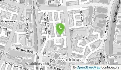 Bekijk kaart van Gezinshuis de Bloesem in Waddinxveen