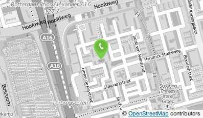 Bekijk kaart van Baby Spa Zenn in Rotterdam
