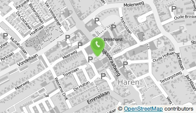 Bekijk kaart van 't zal je zusje zijn in Haren (Groningen)