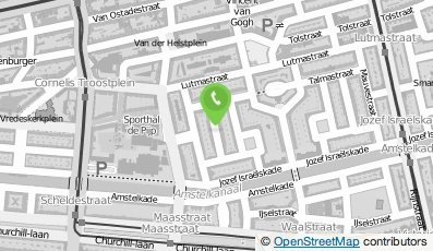 Bekijk kaart van Podiatrist Amsterdam in Amsterdam