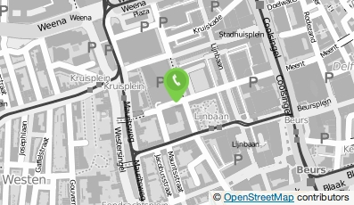 Bekijk kaart van V.O.F. Café Restaurant Floor in Rotterdam