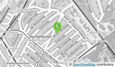 Bekijk kaart van Hofstad Search in Den Haag
