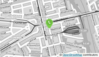 Bekijk kaart van B.V. De Uitsmijter in Amsterdam