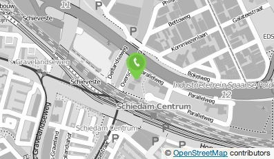 Bekijk kaart van HSK Schiedam in Schiedam