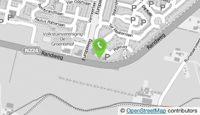 Bekijk kaart van PCO Kennis B.V. in Rijen