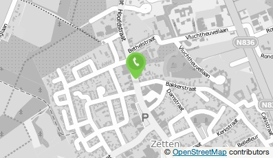 Bekijk kaart van Studio Cornelia in Zetten