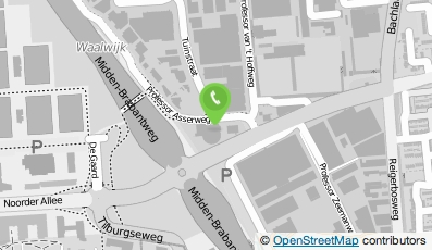 Bekijk kaart van Lucky Apple B.V. in Waalwijk