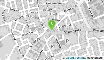 Bekijk kaart van Restaurant Intermezzo in Hilvarenbeek