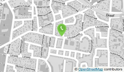 Bekijk kaart van Cafetaria Lunchroom Groeneveld in Bergen (Noord-Holland)