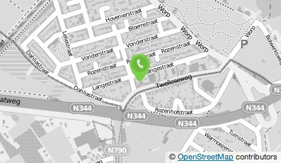 Bekijk kaart van tree tops in Deventer