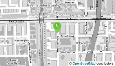Bekijk kaart van Taxi Transport Service in Amsterdam
