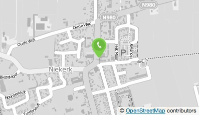Bekijk kaart van 2Bflex B.V. in Niekerk (Groningen)