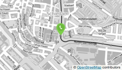 Bekijk kaart van Defne Kledingreparatie in Schiedam