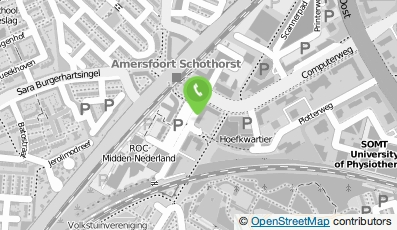 Bekijk kaart van Regiokantoor CG-gebied Amersfoort in Amersfoort