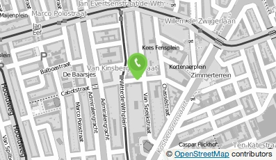 Bekijk kaart van IB Tandheelkunde in Amsterdam