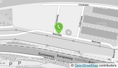 Bekijk kaart van Constructiebedrijf Ivens  in Maasvlakte Rotterdam
